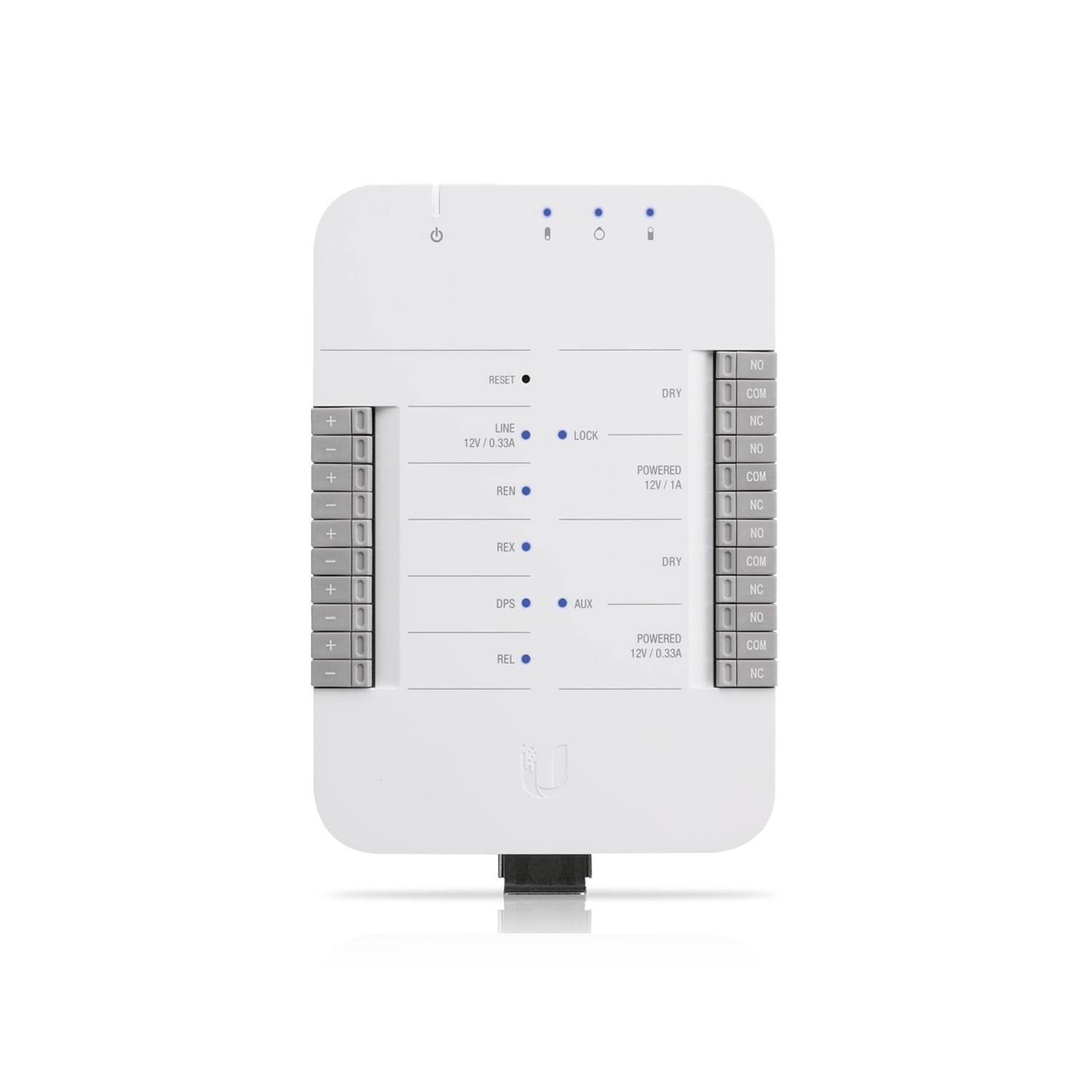 Ubiquiti UniFi Access Door Hub,Single Door Entry Mechanism,PoE Power, Support UA-LITE& UA-PRO,Four Inputs &12v Dry Relays for Most Door Lock Ubiquiti UniFi Access Door Hub,Single Door Entry Mechanism,PoE Power, Support UA-LITE& UA-PRO,Four Inputs &12v Dry Relays for Most Door Lock